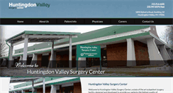 Desktop Screenshot of huntingdonvalleysurgerycenter.com